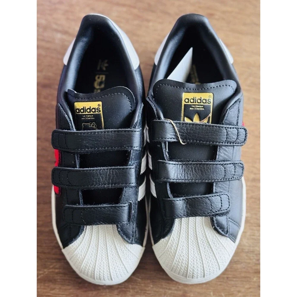 Youth Size 3 adidas Superstar Hello Kitty 50th Anniversary Women’s 4 IG6996 NIB